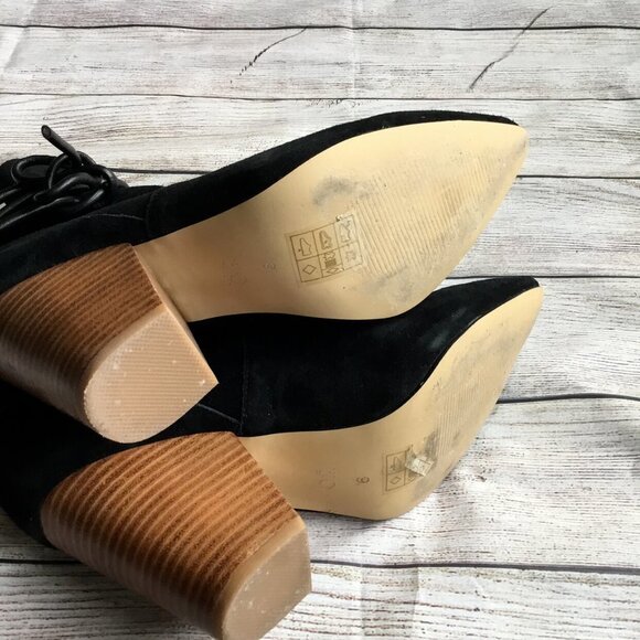 Urban Outfitter Carla Slouch Boots Black sz 9 - Picture 9 of 10